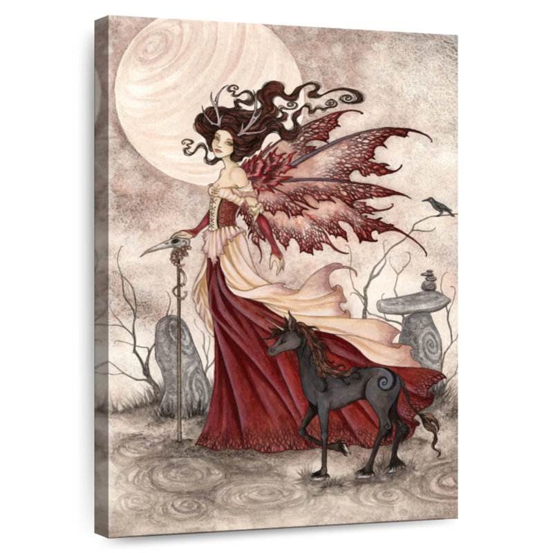 Kelan The Red Queen, 24" H x 16" W