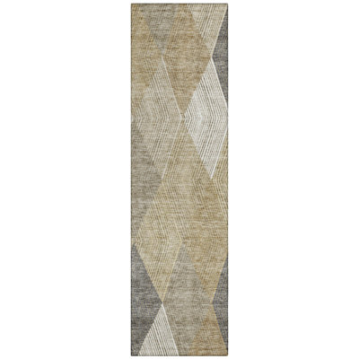 Aquaisha Washable Geometric Indoor / Outdoor Rug