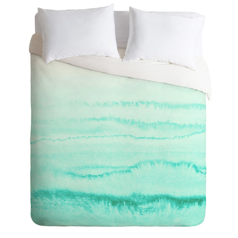 Ensemble de housse de couette en microfibre Monika Strigel, Housse de couette pour grand lit et 2 taies décor