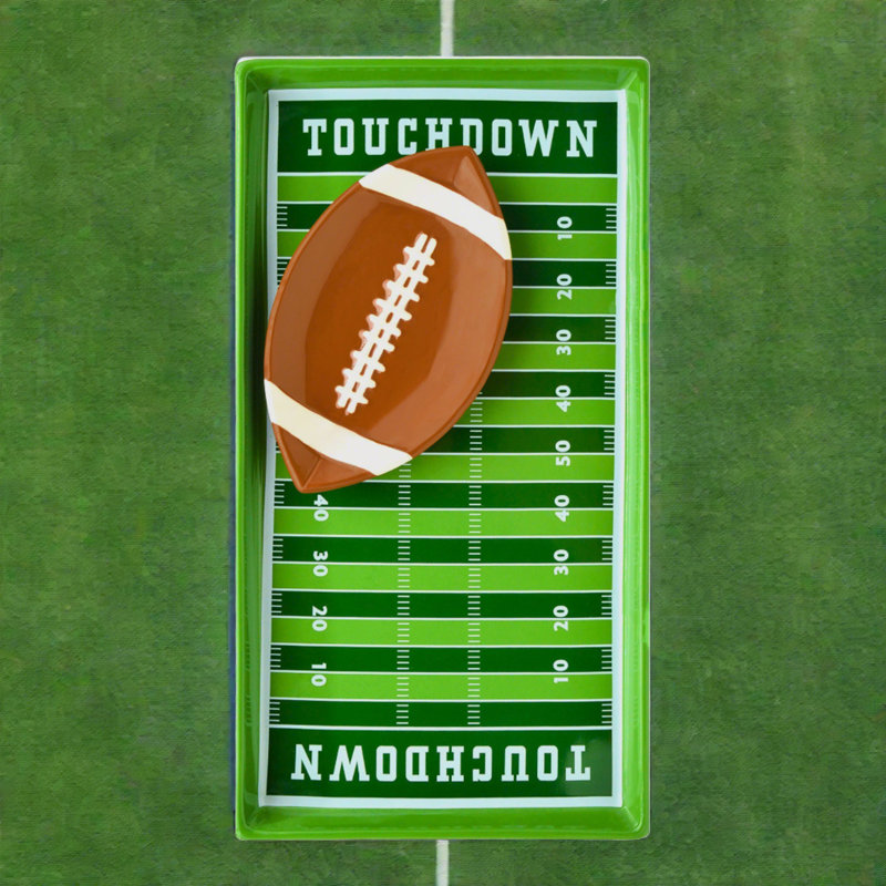 Champ de football Godinger Chip & Dip