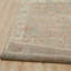 Tapis gris / bleu / beige en laine noué à la main Anuksha-267823644