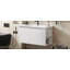 Meuble-lavabo mural moderne 36 po avec lavabo en céramique 36 po