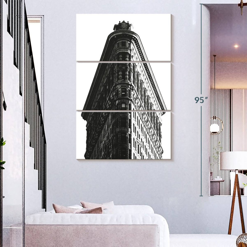 Bords de bâtiment Lilie Flatiron, H 65 po x l 42 po