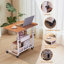 Bureau à domicile à roulettes sur roulettes-434190432-434190435