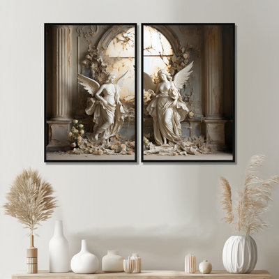 Alnesto - Spiritual Church Wall Art Set Of 2