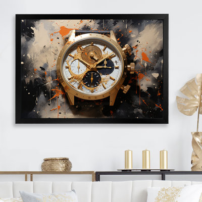 Minimalisme, montre de luxe I sur toile