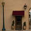 Auvent fixe en tissu acrylique San Francisco Awntech-28213222-28212987