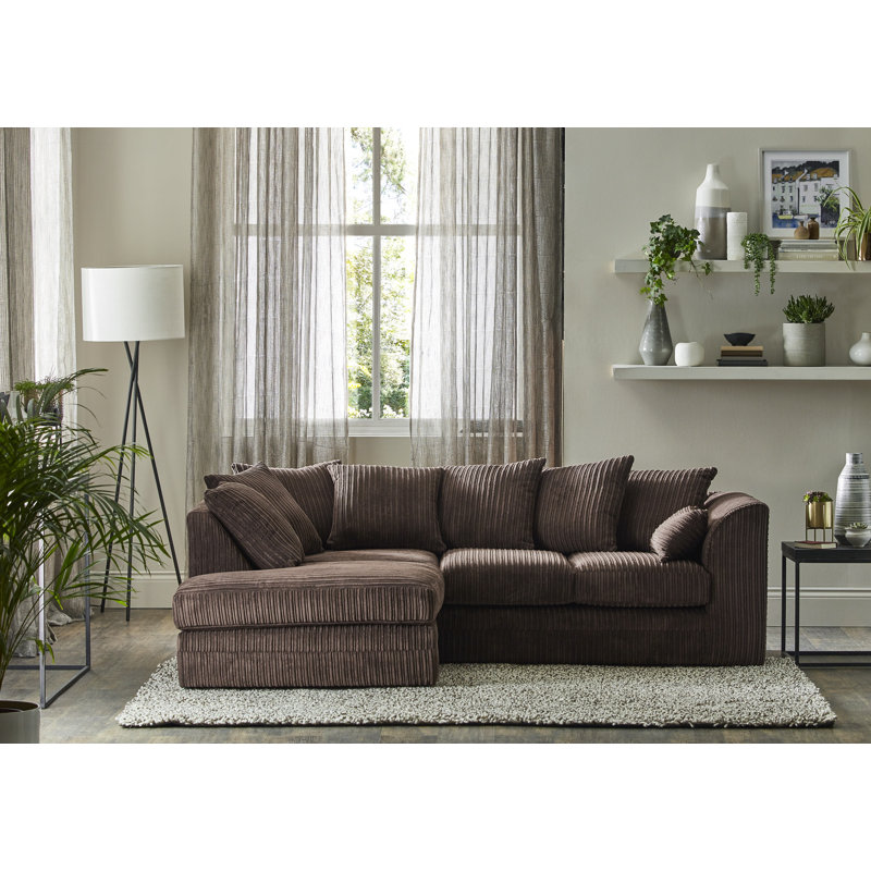 Moana 2 - Piece Living Room Set, Left Hand Facing, Chocolate