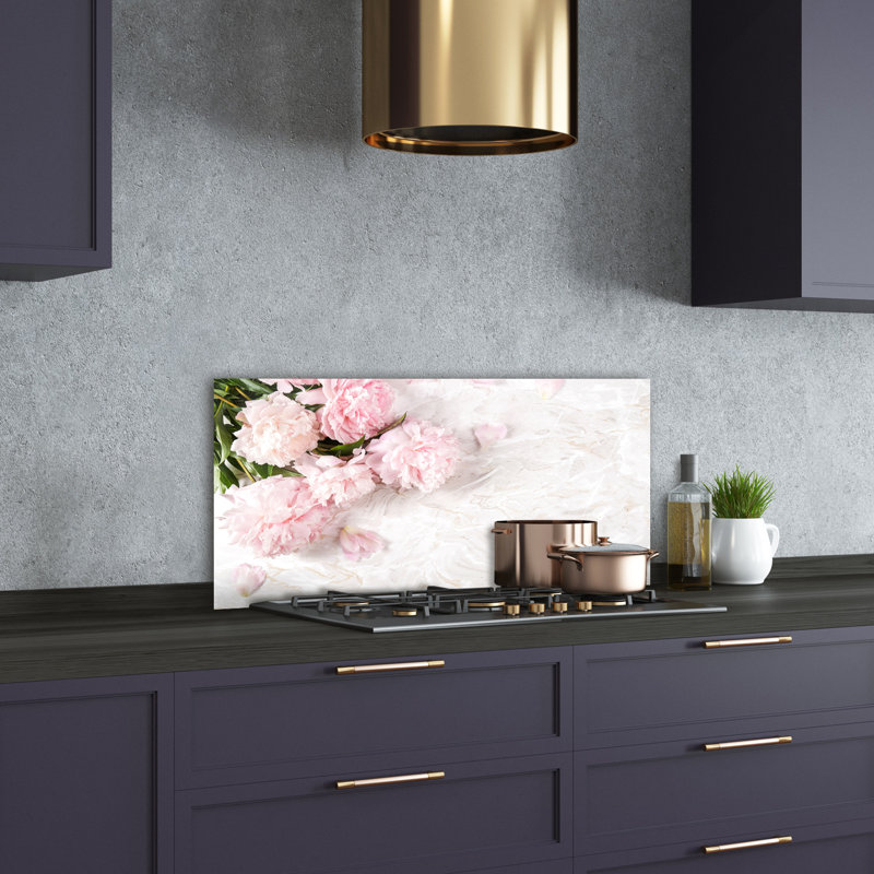 Loisanne 50cm W x 100cm L Glass Peel and Stick Panel