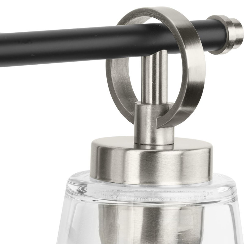 Cassell Dimmable Vanity Light, Brushed Nickel, 2