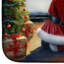 Tapis de séchage Bull Terrier and Santa Claus