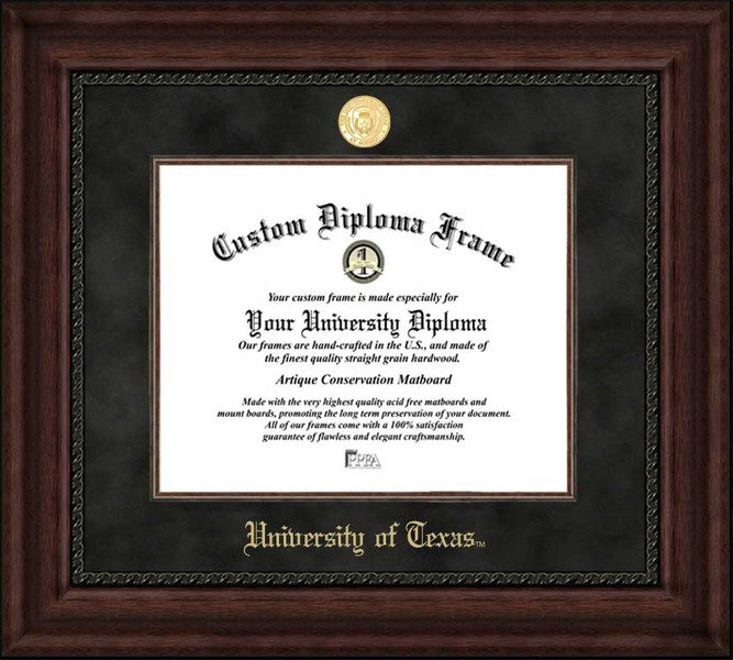 NCAA Texas Longhorns Executive Diploma Frame