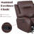 Edder 36.8'' Wide Modern Upholstered Manual Recliner Sofa-363550201