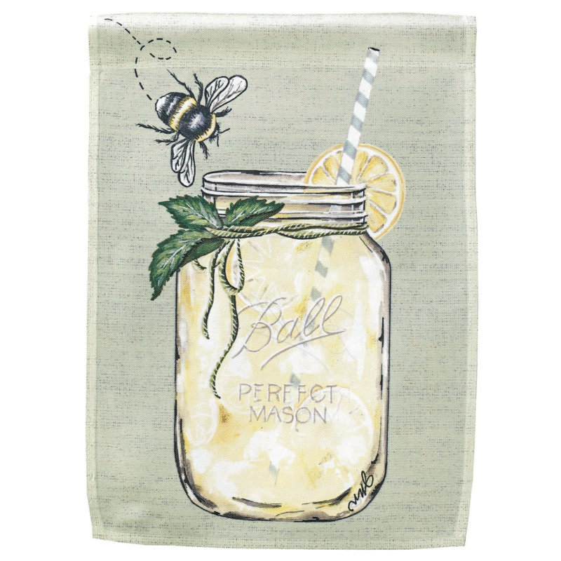 Drapeau de jardin en polyester 18 x 13 po Eitelfritz