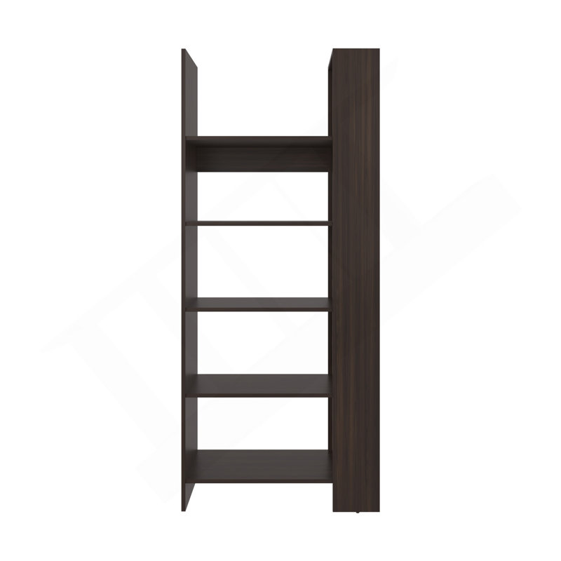 Woodstock Bookcase, Modern Vertical Design, Freestanding Storage Unit