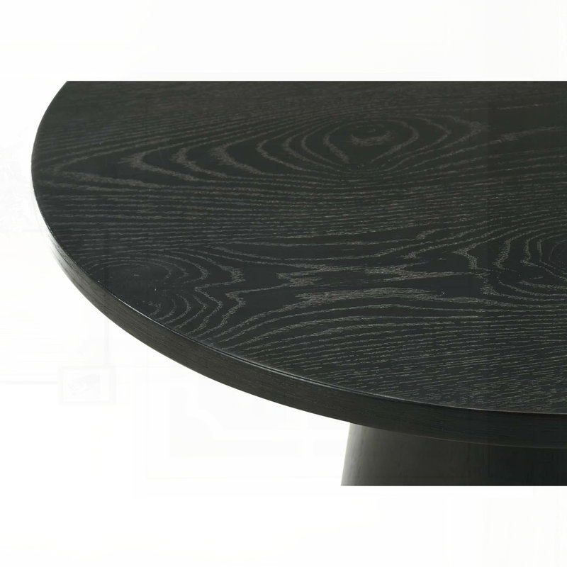 Console ronde avec base à piédestal, 20 po