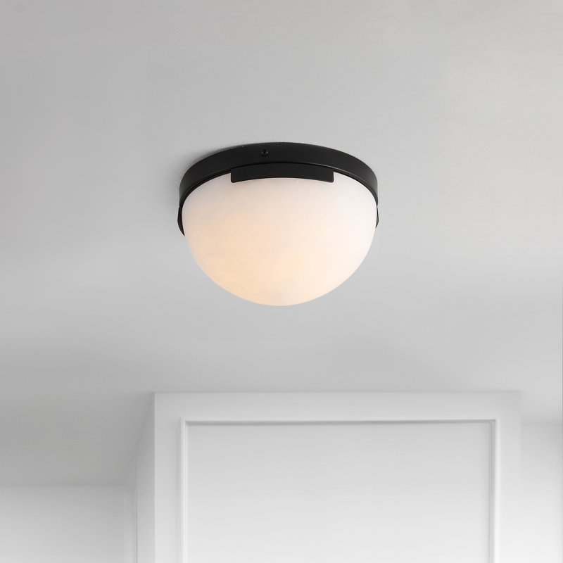 Eddie 1 - Light Flush Mount, Black