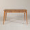 Extendable Dining Table, 51.2 x 30.3 x 31.5 inches (Open: 64.9 x 29.5 x 31.5 inches) | 100% Melamine Coated Particle Board, Hornbeam Legs | Durable, Multipurpose Design for Modern Dining Spaces