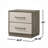 2-Drawer Nightstand With Floating Base Design