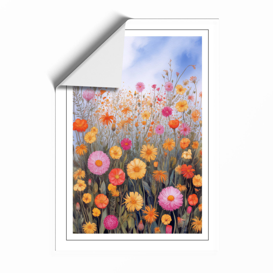 Wildflower Meadow Botanical - Framed Print