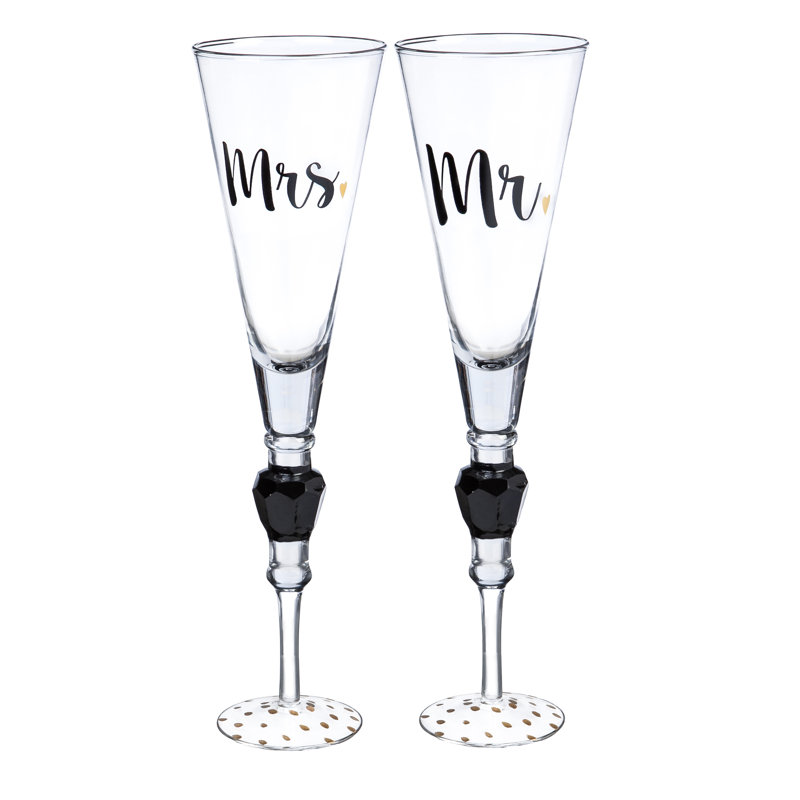 8oz. Flute Set
