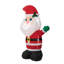 Décoration de père Noël gonflable lumineuse 8 pi
