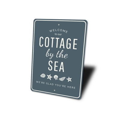 Cottage By The Sea Sign
