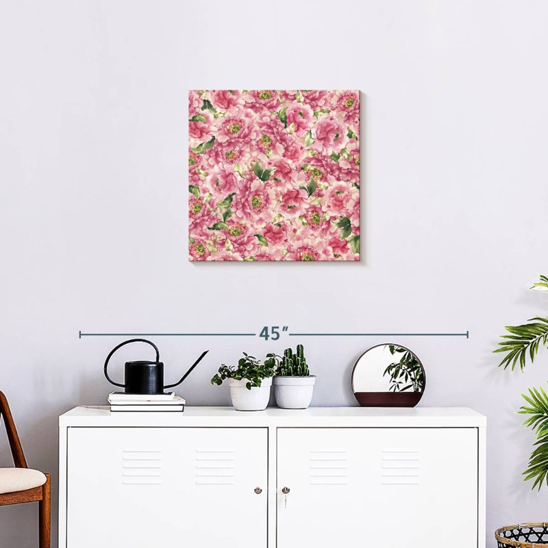 Bloom Pattern, 20" H x 20" W