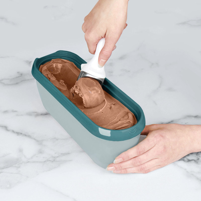 Baignoire à crème glacée 1,5 pte Tovolo Glide-A-Scoop, Bleu marine