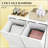 Tilt-Out Dual-Compartment Laundry Hamper Cabinet For Efficient Sorting And Storage, Perfect For Modern Laundry Rooms