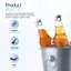 Ice Bucket With Tong