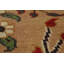 Tapis oriental à motif animalier Ziegler