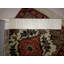 Tapis oriental brun / blanc / crème en laine / coton de style oriental 1 pi x 1 pi 2 po Tawanne