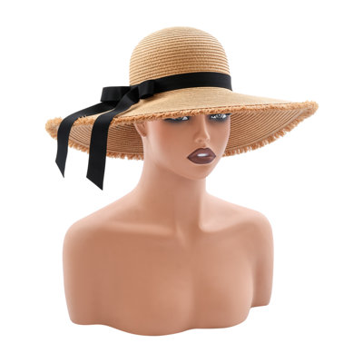 Female Model Head Mannequin Head with Shoulders and Bust