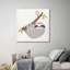 «Grey Sloth», peinture sur toile tendue-495968430