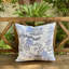 Pagoda Square Indoor/Outdoor Pillow Cover & Insert