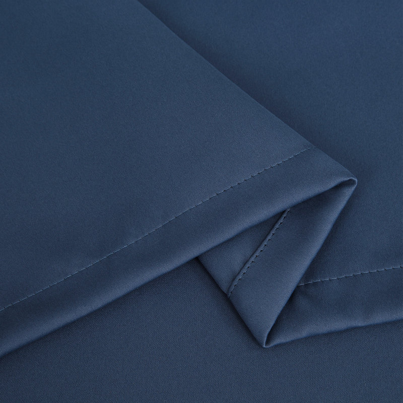Kitchen Curtain, 66cm W x 76cm L, Navy