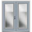 Portes d'entrée avant pré-montées en fibre de verre apprêtées internes-45711123-45711122-45711119