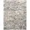 Hand Knotted Abstract Area Rug in Beige/Gray