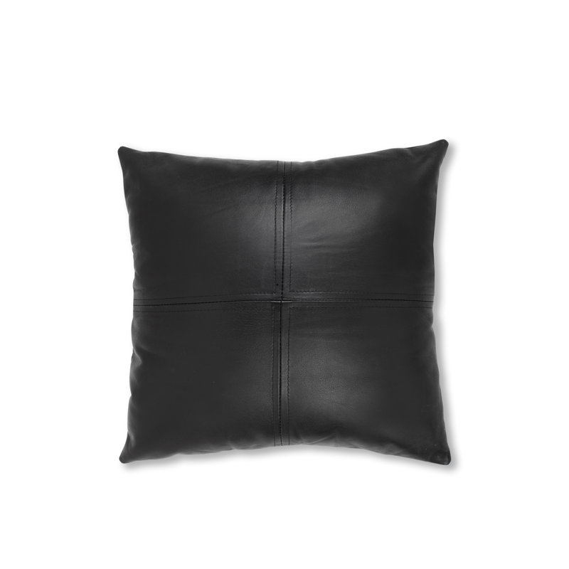 Raiden Square Cushion, Black