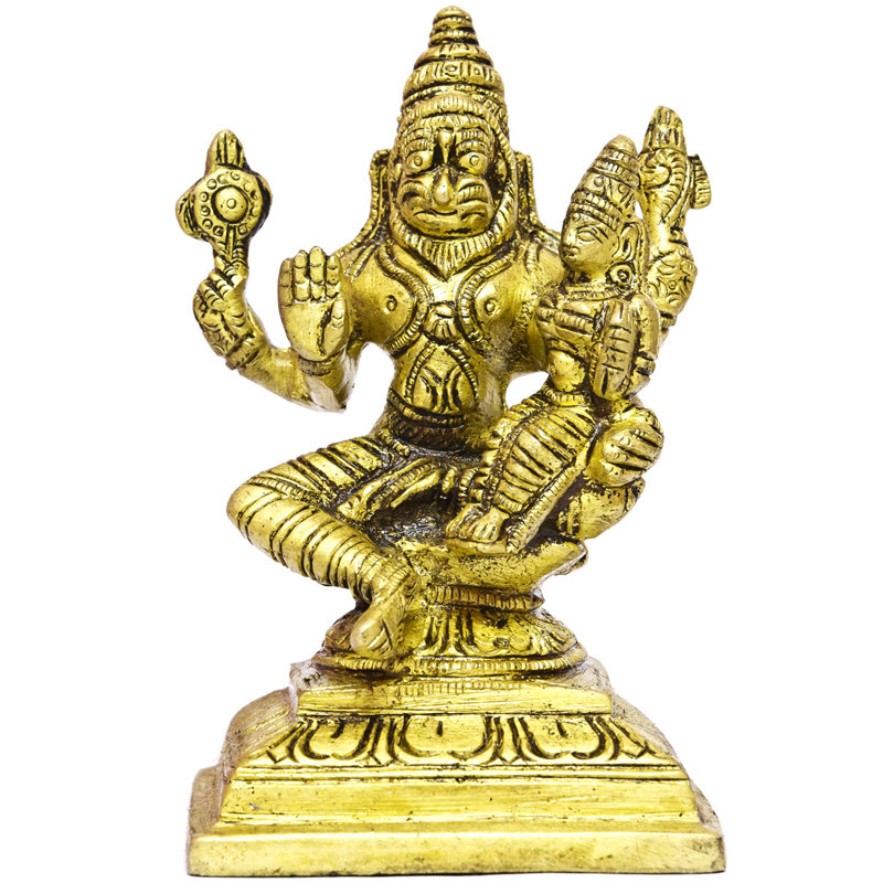 Lord Narasimha avec sa Shakti