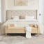 Banc de rangement à l'extrémité du lit-760699046-760699045