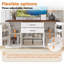 Armoire de rangement 63 "Farmhouse