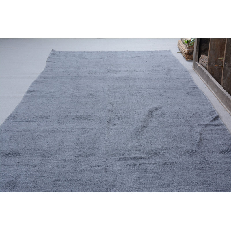 Tapis rétro, tapis de couloir rétro, tapis de chambre à coucher noirs, tapis oriental, tapis turcs, tapis tissé à plat