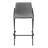 Upholstered Counter Stool with Metal Frame-907417096