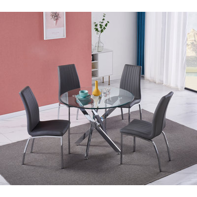 Nexus Dining Table With 4 Modalux Chairs