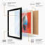 Linear Geometry Geometric - Framed Print-1245456586-1245456585