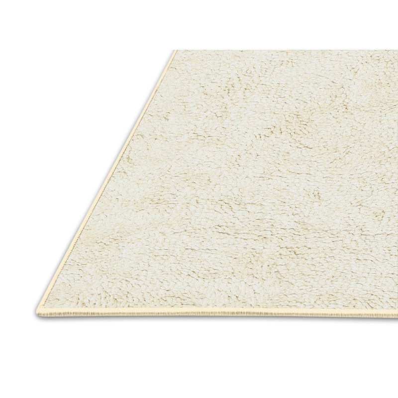 Tapis contemporain beige / gris, Rectangle 5 pi x 7 pi