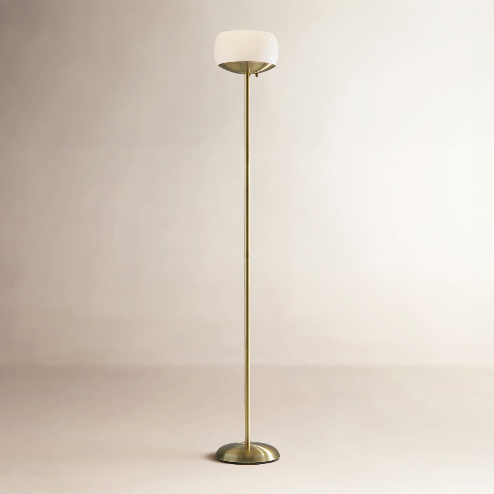 Perdita 71'' Dimmable Floor Lamp, Brass