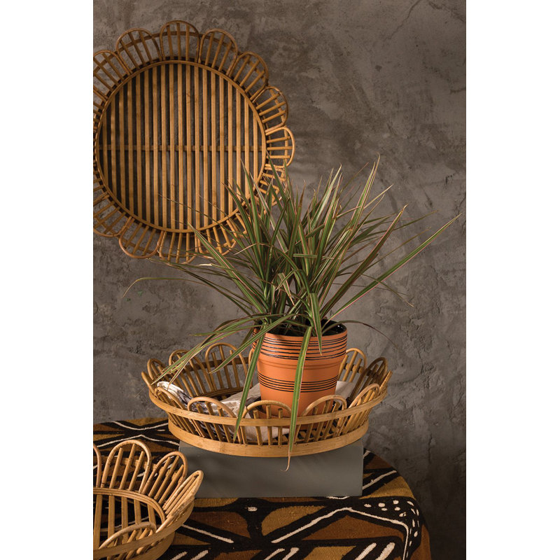 Soucoupe Lakely, H 4 po x l 17,75 po x P 17,75 po